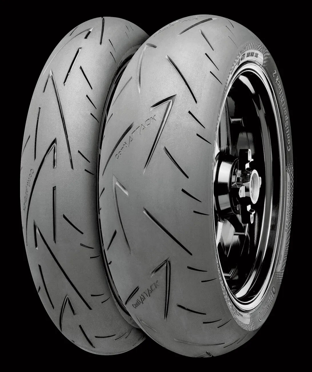 Continental Contisportattack 2 Tire 190/50zr17 Radial Blackwall