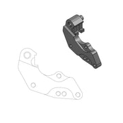 Moto-master Flytningsbeslag Til 298mm Front Disk