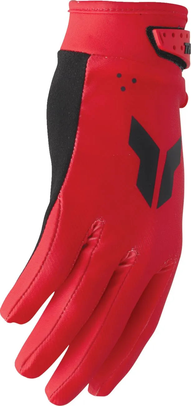 Thor Launchmode Gloves - Black/Red