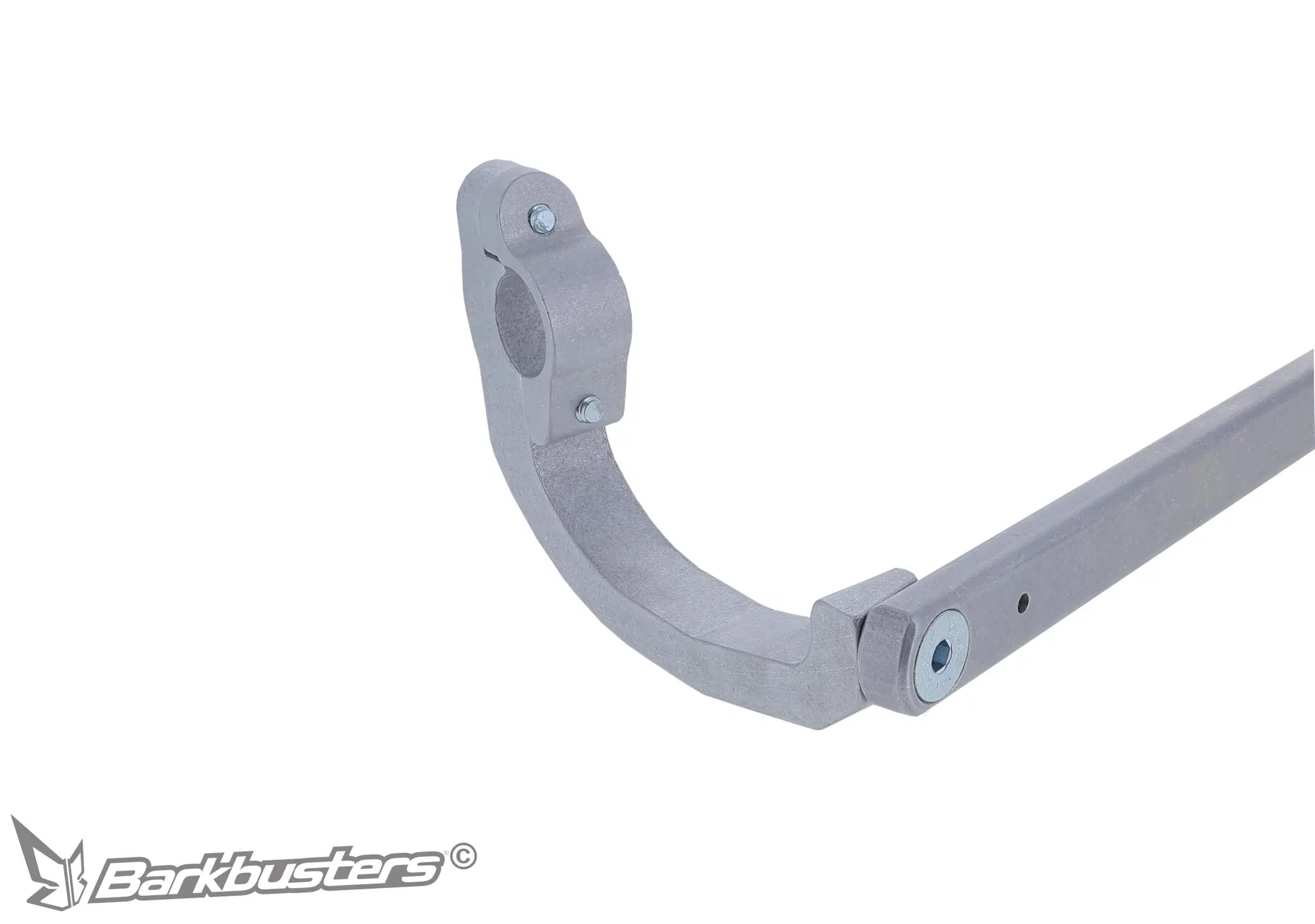 Barkbusters Handguard Hardware Kit - Aluminum, Silver