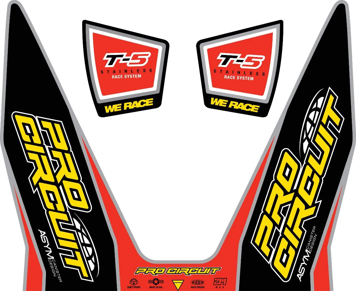 Pro Circuit Udstødning Decal