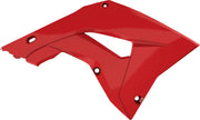 Polisport Radiator Covers For Honda - Red