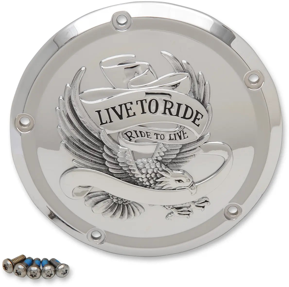 Drag Specialties Live To Ride Derby Cover
