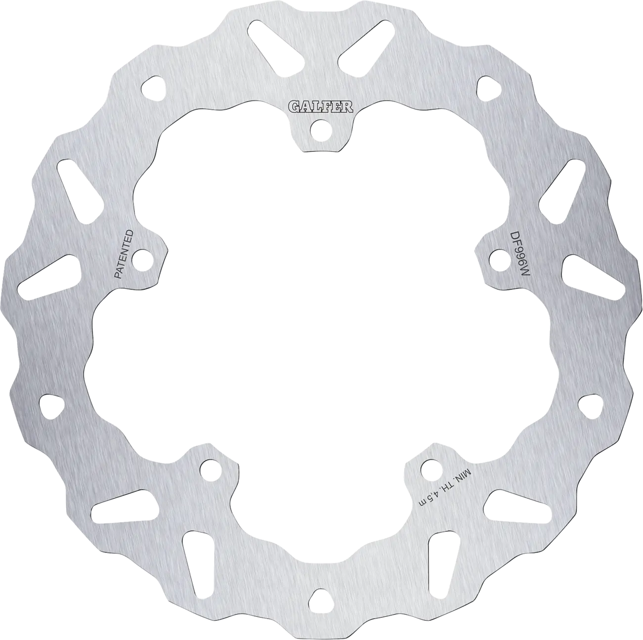 Galfer Brake Rotor For Motorcycle - High-carbon Stainless Steel - Rear