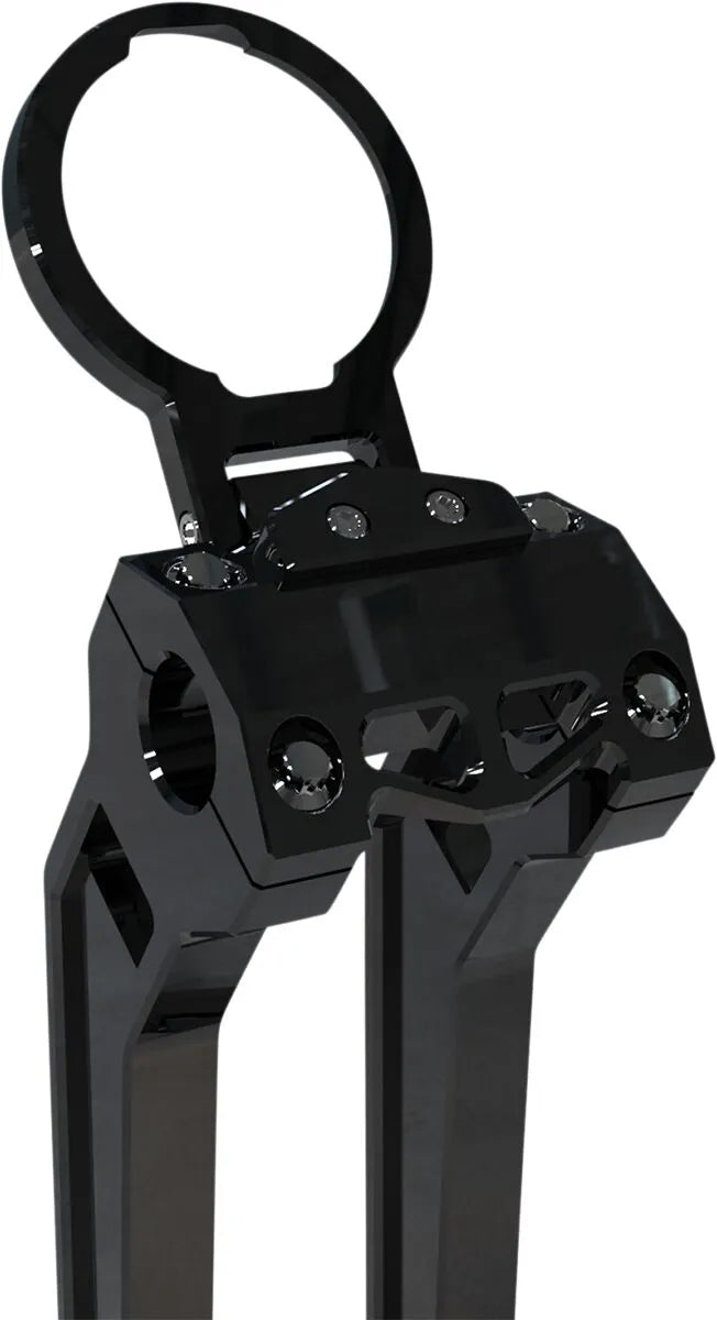 La Choppers Gauge Mount For Performance Risers