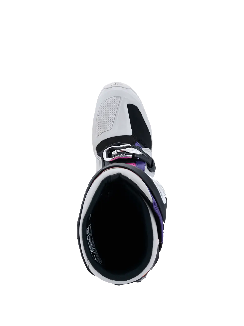 Alpinestars Tech 7 Boots Black Light Gray Orange Fluo Magenta