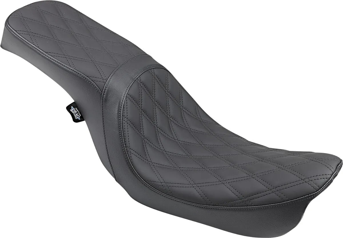 Drag Specialties Predator 2-up Seat - For Harley Davidson