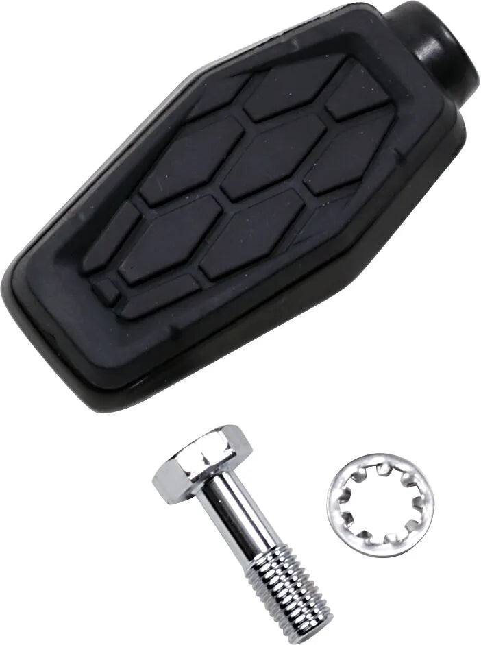 Kuryakyn Hex Shift Pegs - Black Aluminum