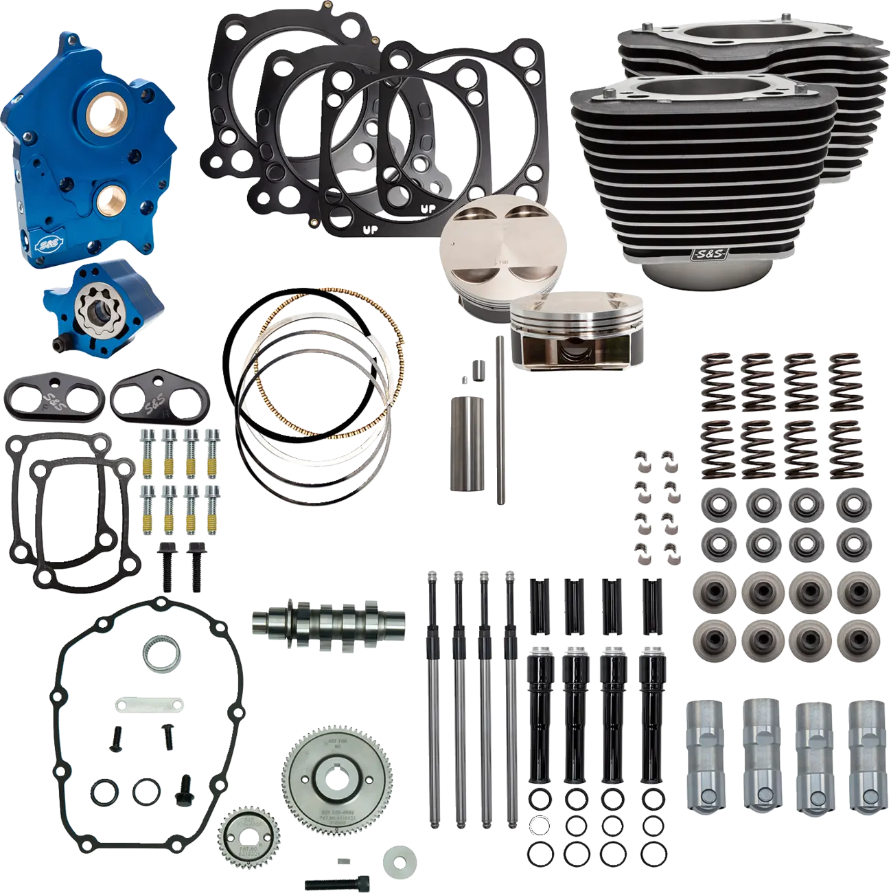 S&S Cycle 124" Big Bore Power Package Engine Kit