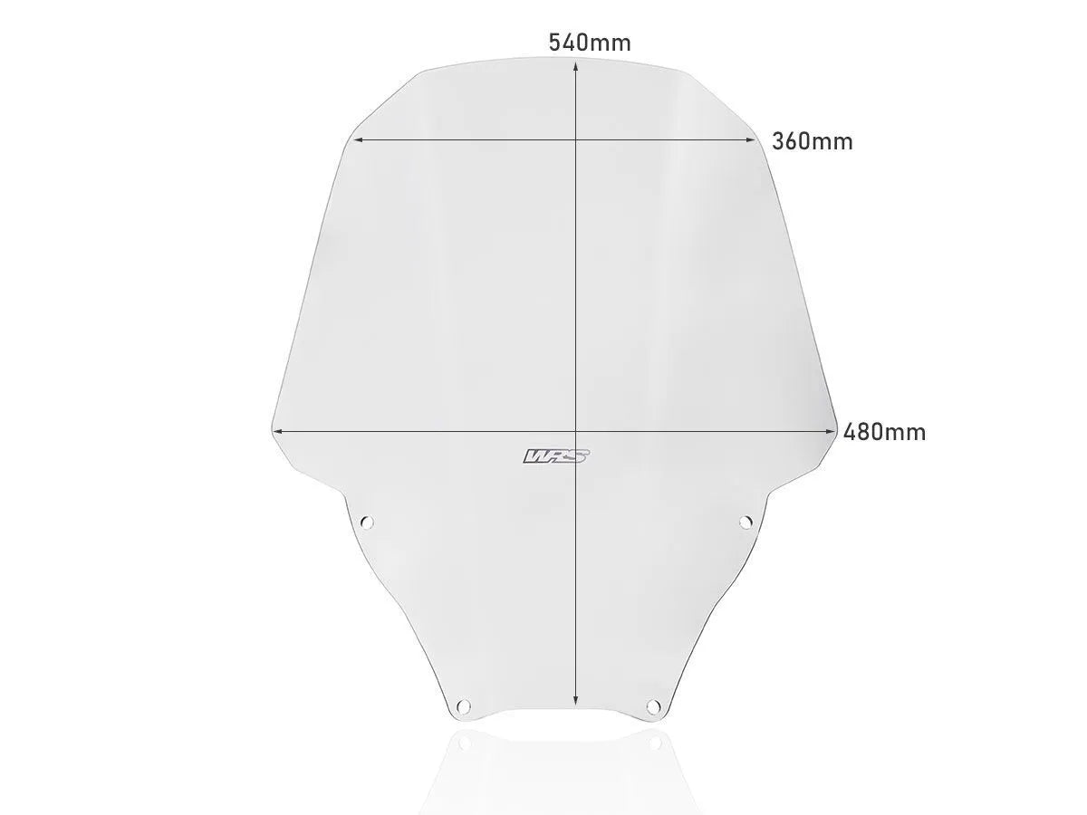 Wrs Scooter Windscreen - Enhanced Riding Comfort