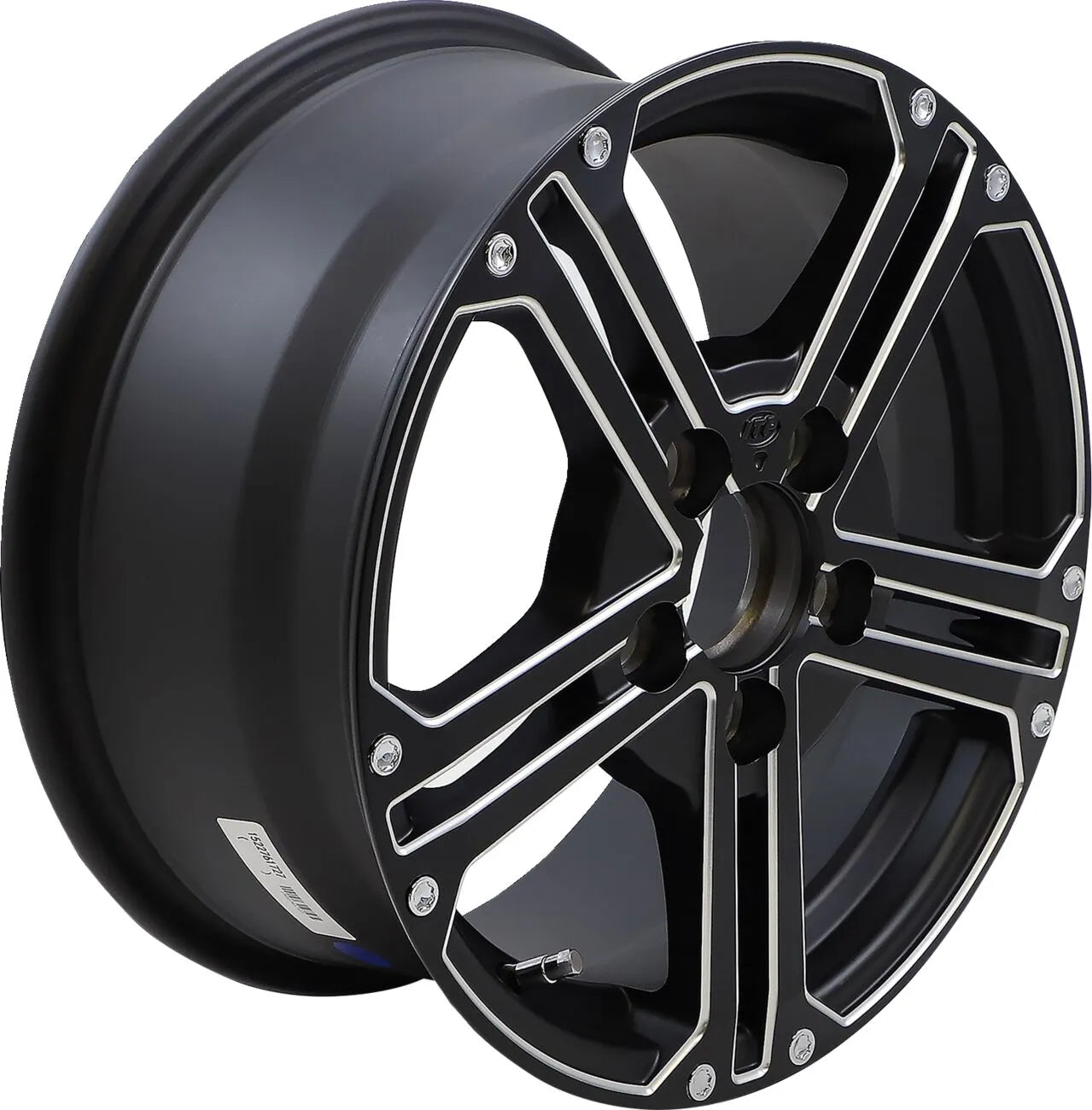 Itp Ss212 Alloy Wheel - Black, 15 Inch