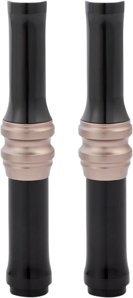 Arlen Ness Pushrod Tube Cover Kit - Titanium Anodized