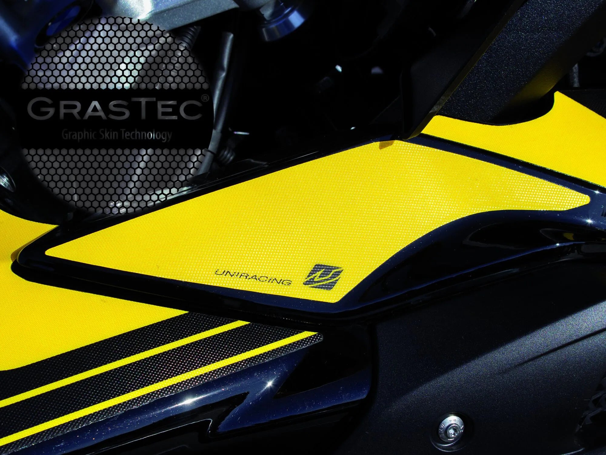 Uniracing Decal Kit Complete For Bmw - Yellow
