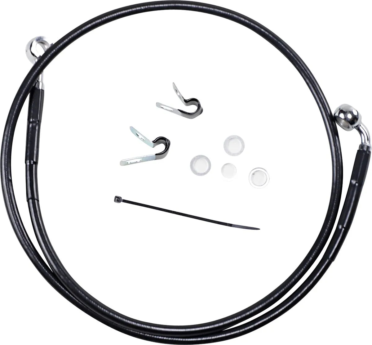 Drag Specialties Extended Brake Line Kit 44-3/8"