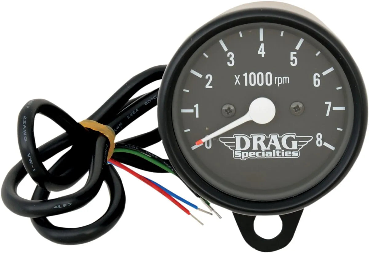 Drag Specialties 2.4" Mini Electronic Tachometer