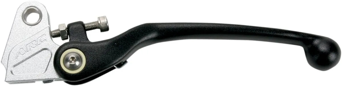 Arc Forged Clutch Lever - Black Polished Aluminum