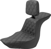 Saddlemen Tour Step-up Seat - For Harley Davidson