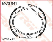 Trw Brake Shoes For Enhanced Braking Performance - Rear