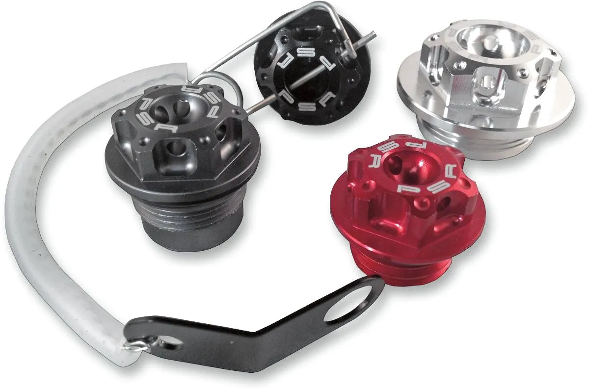Psr Oil Filler Cap Kit M20 X 2.5 Black Anodized
