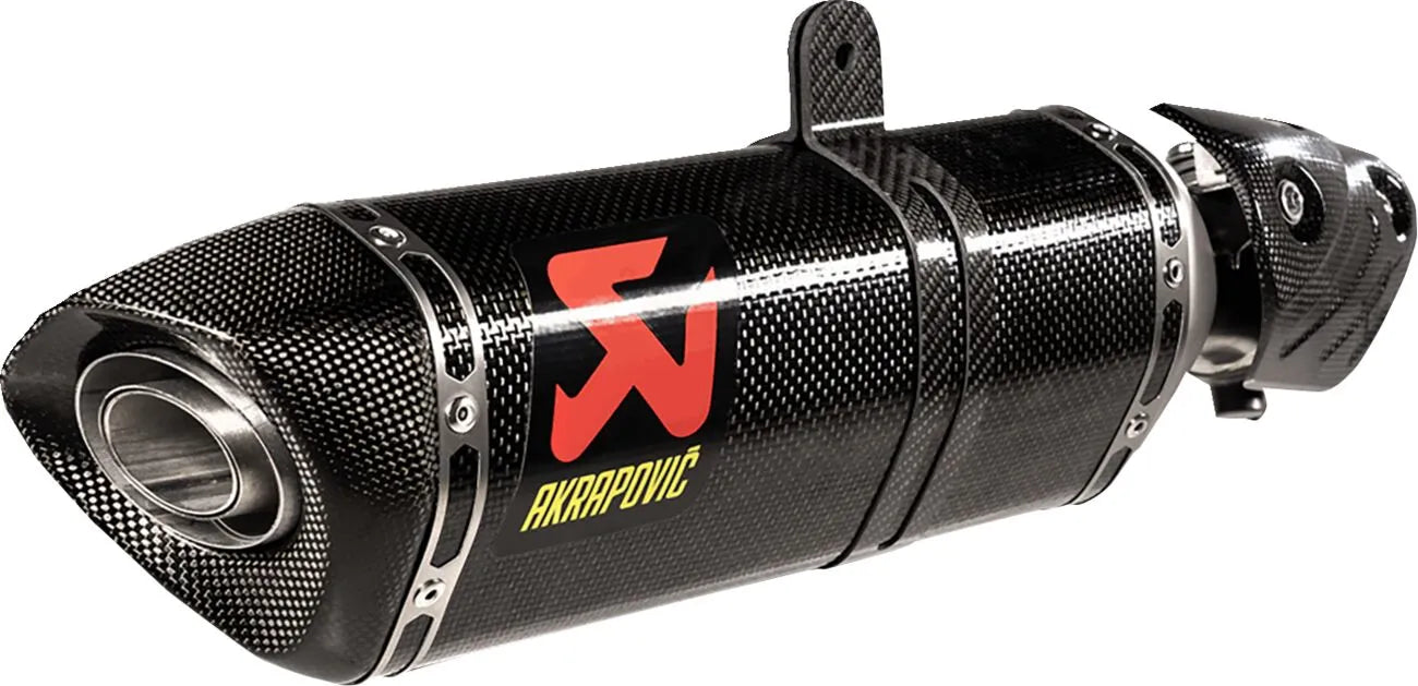 Akrapovic Slip-on Line Lyddæmper med Carbon Fiber Endestykke - ECE Godkendt til Vejbrug