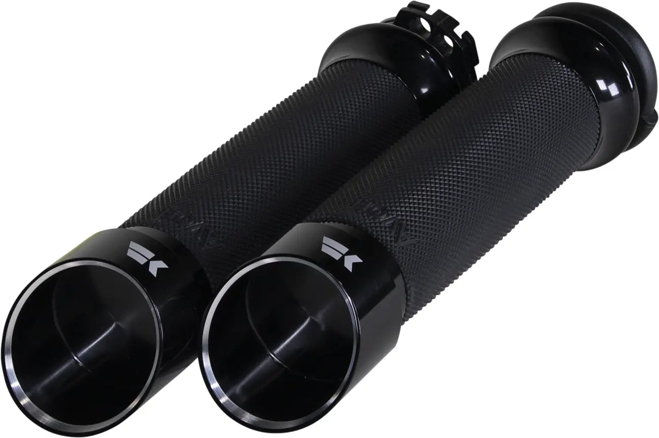 Khrome Werks Edge Grips - Black, 1-inch