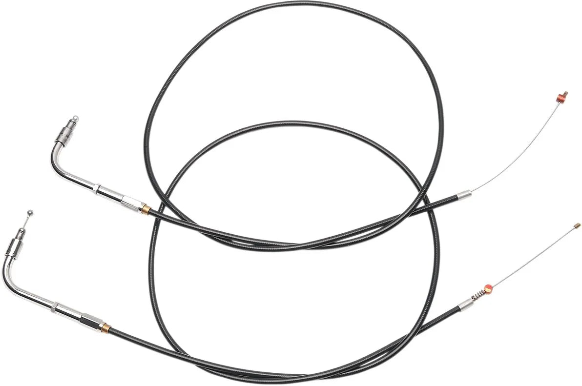 Barnett Black Vinyl Idle Cable for Buell S1 S3 96-98