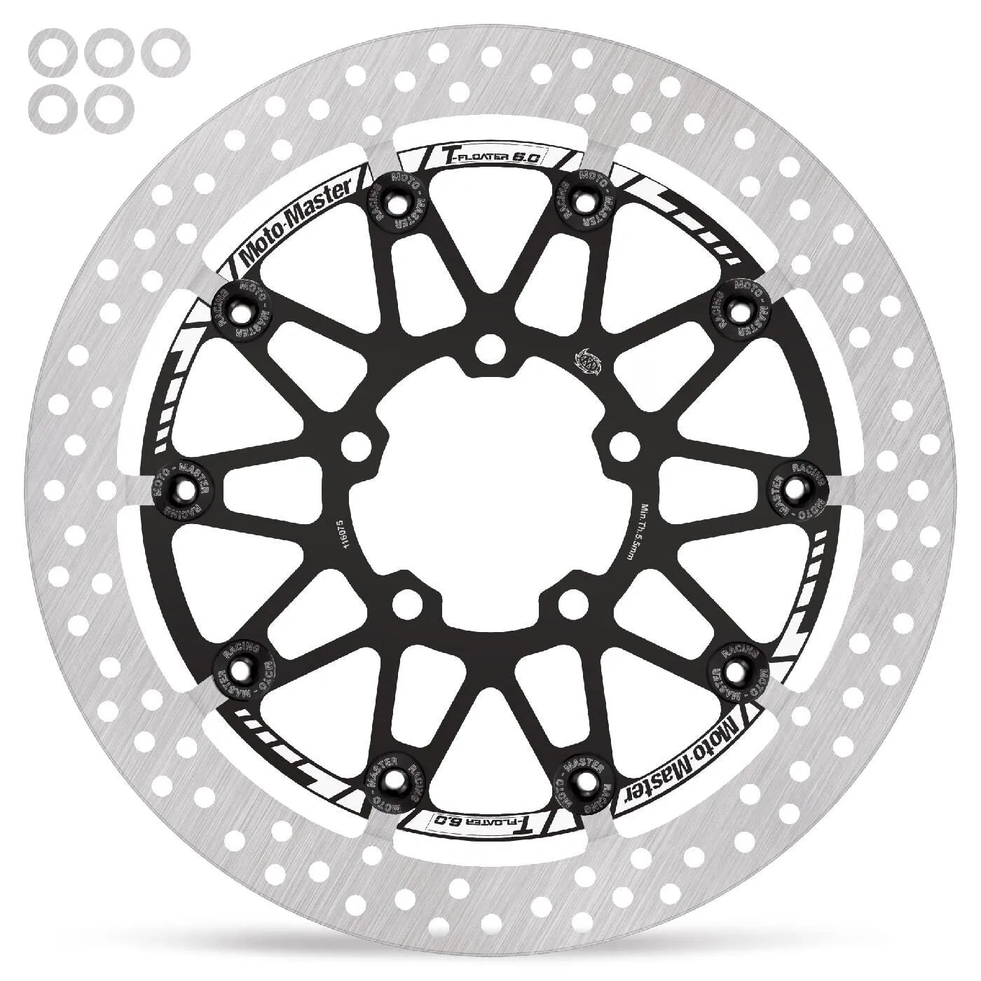 Moto-master Halo T-floater Bremseklodser 330mm - Foran