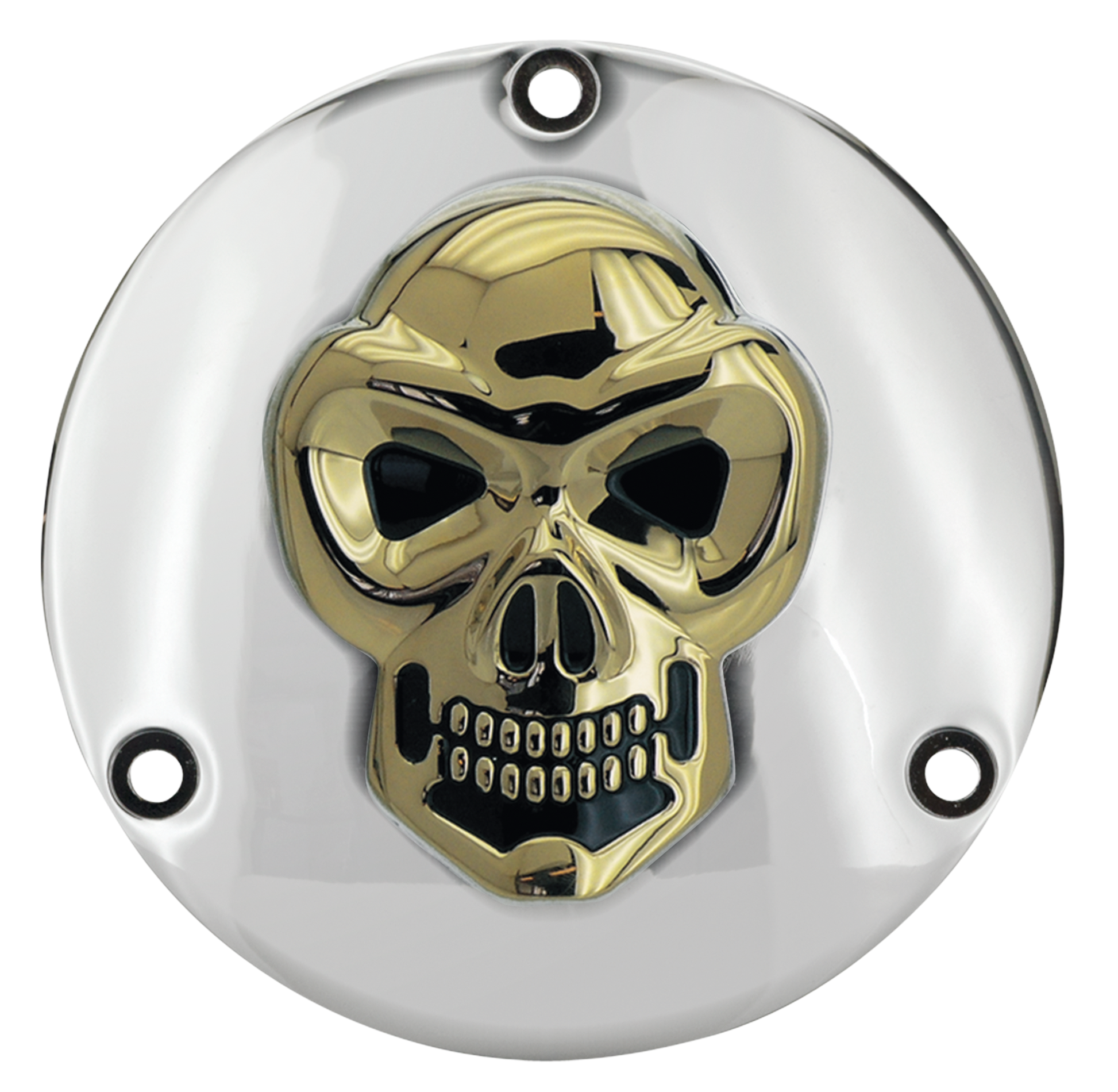 Zodiac Skulled Aluminum Derby Covers – Primary & Clutch