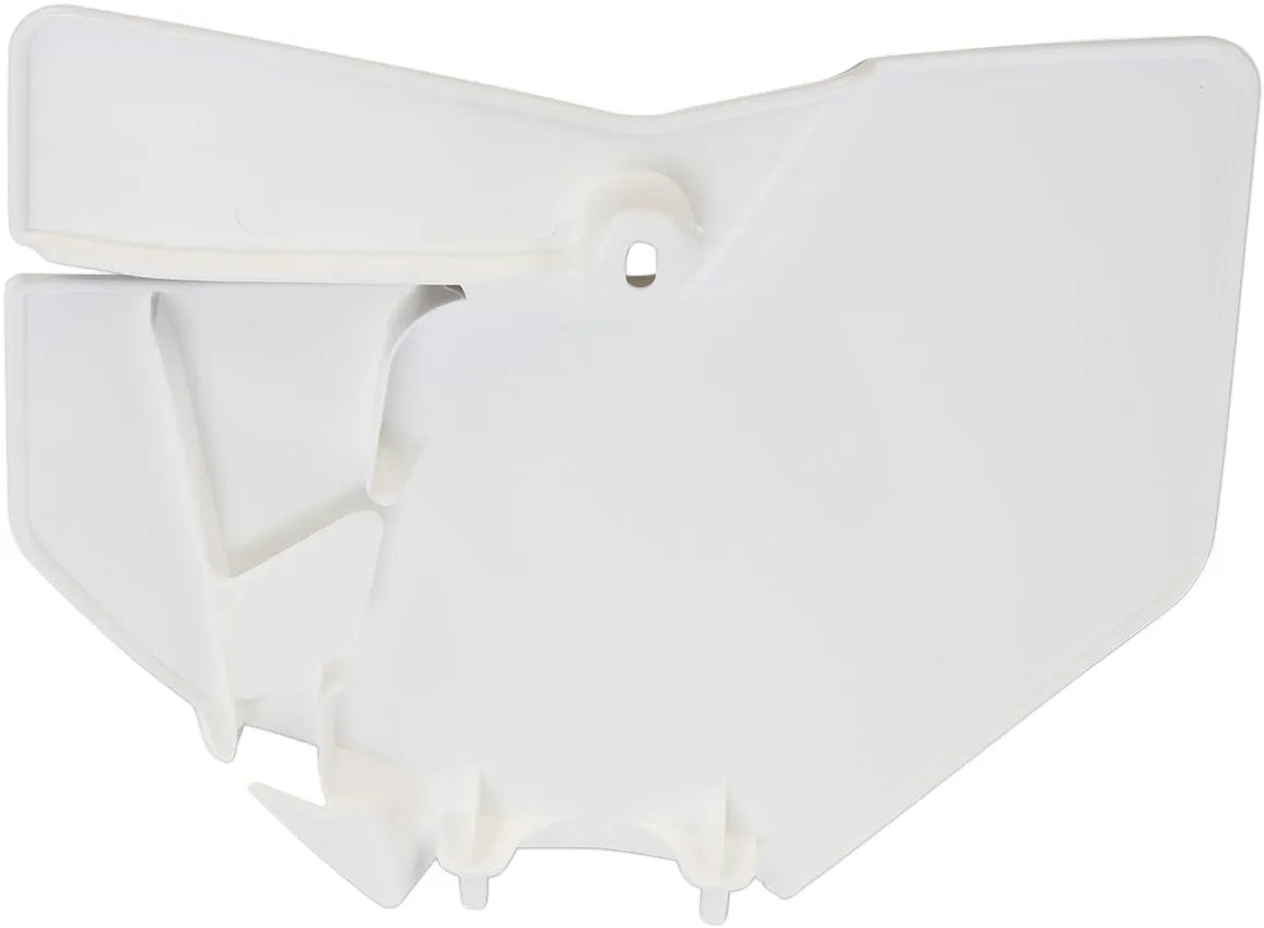 Ufo Replacement Front Number Plate White