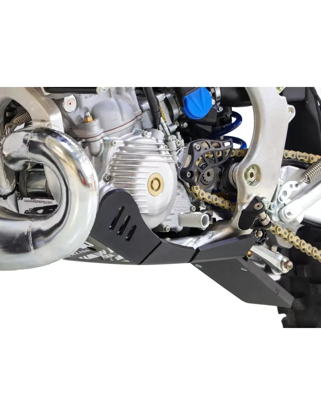 Axp Racing Xtrem Skid Plate Black 8mm for TM Racing EN 250/300ES
