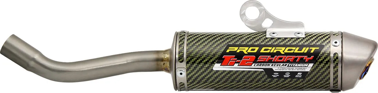 Pro Circuit Ti-2 Shorty Lyddæmper - Ultimativ 2-Takts Udstødning