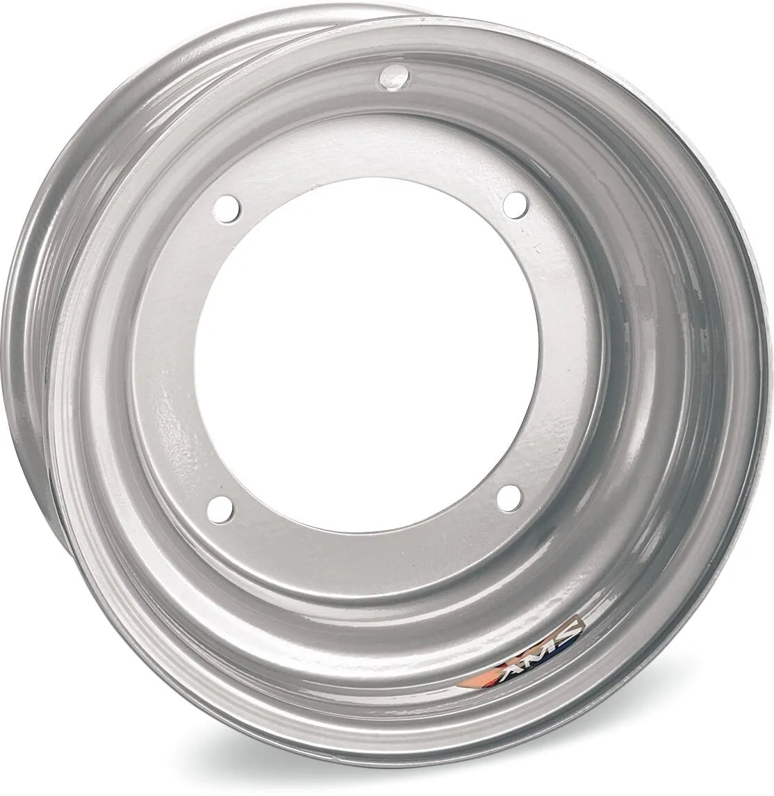 Ams Steel Replacement Wheel - 10x5 - Silver