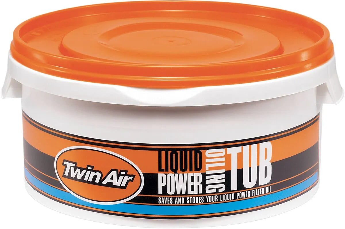 Twin Air Liquid Power Filter Oil And Oiling Tub