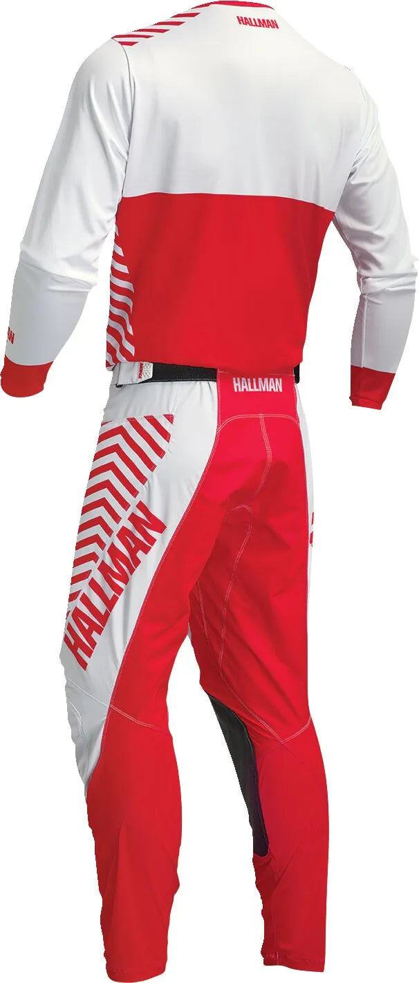 Thor Differ Slice Jersey - Red/White