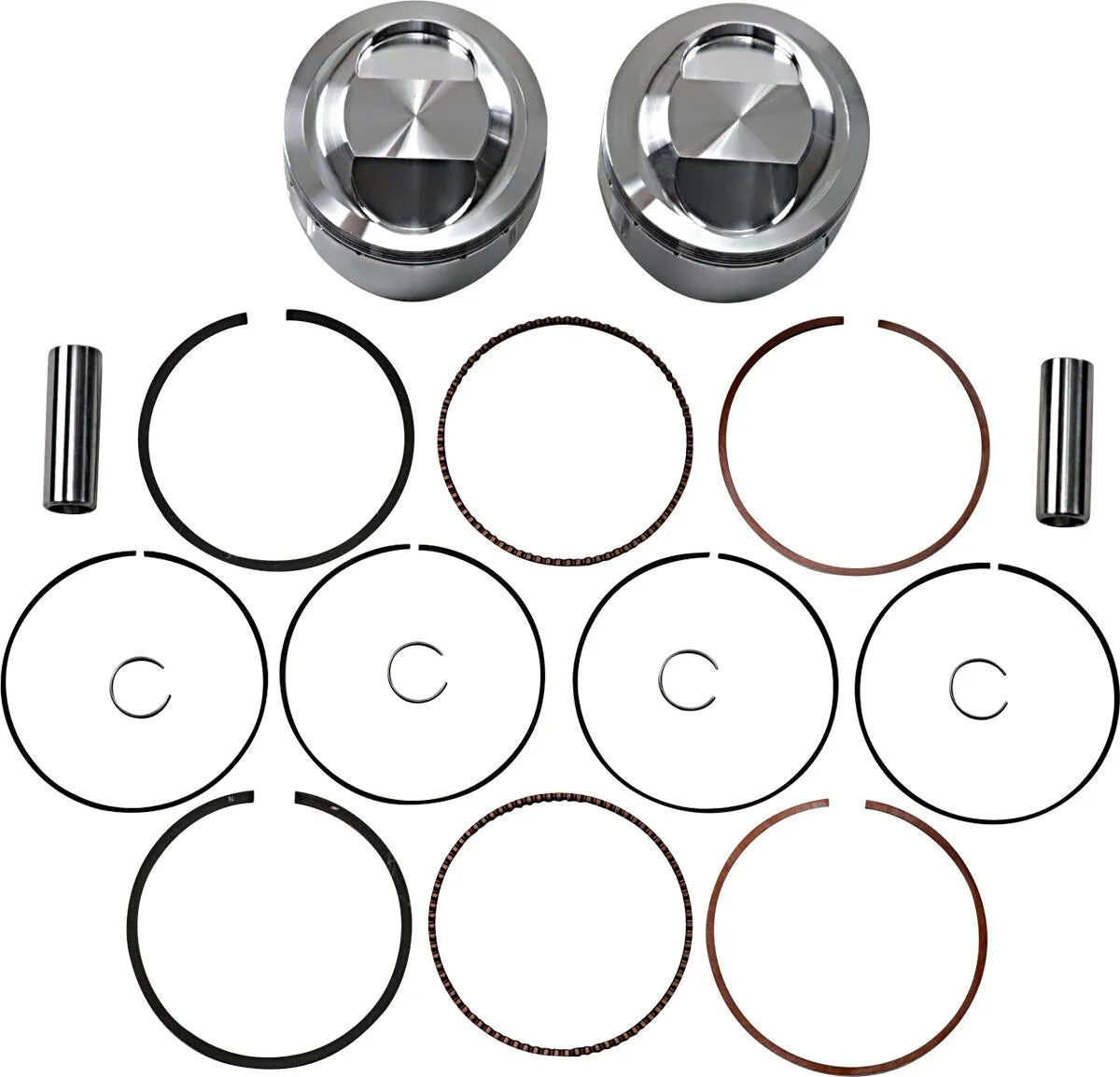 JE Pistons JE Series Piston Kit for 900cc Engines