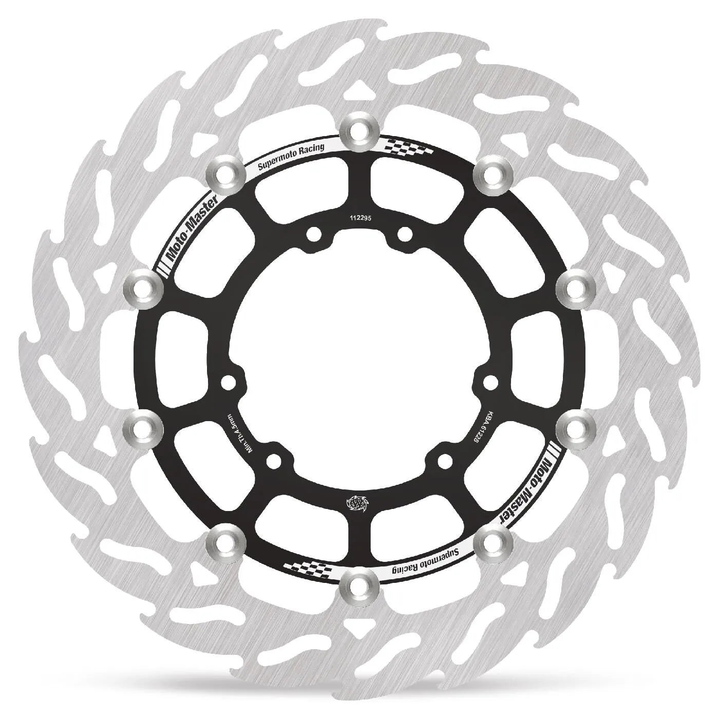 Moto-master Flame Series Flydende Bremse Rotor 300mm - Foran