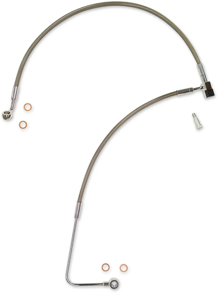 Magnum Shielding Xr Nedre Bremseledning Til Harley-davidson Abs