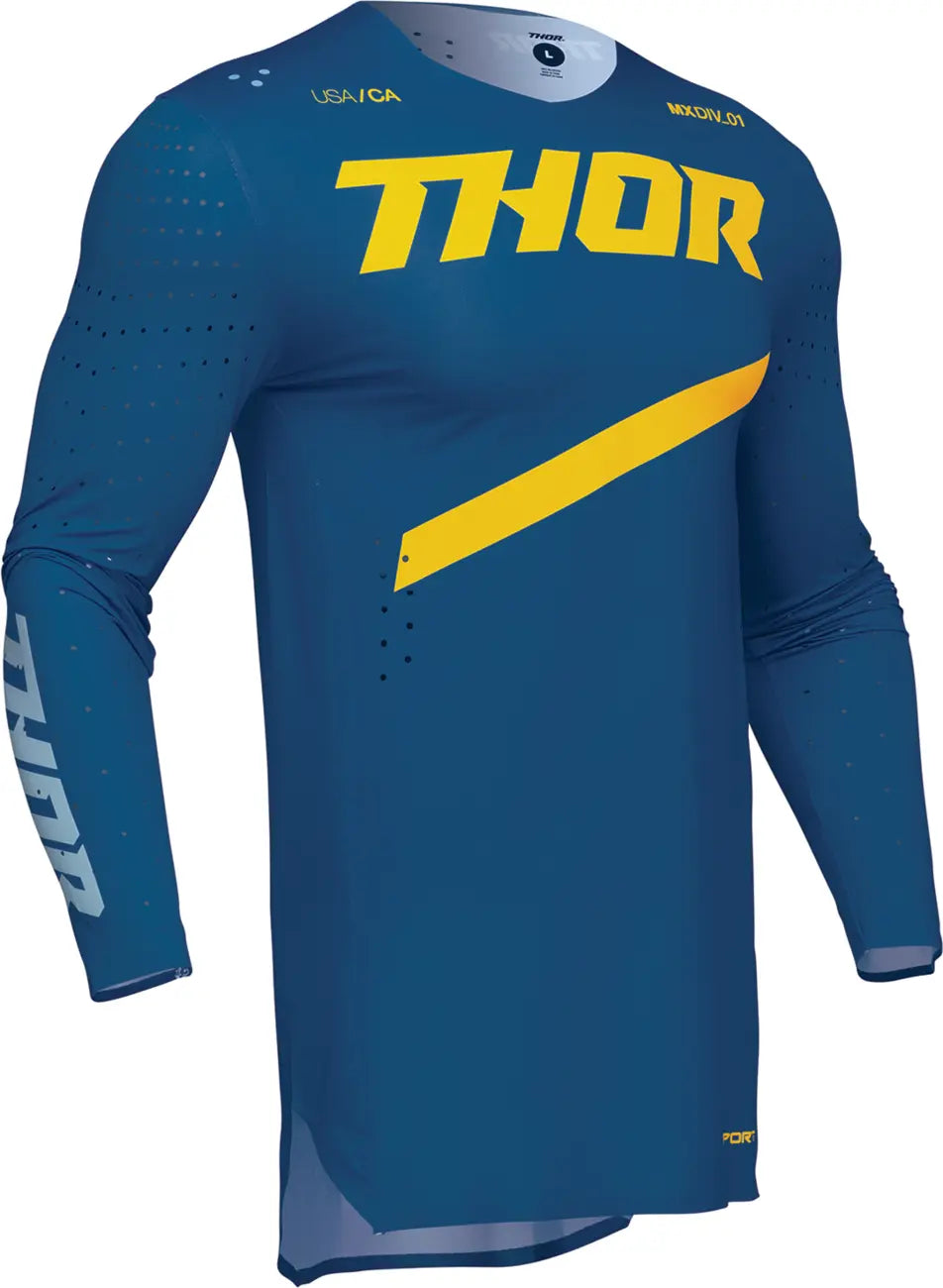 Thor Sportmode Brave Jersey - Blue/Yellow