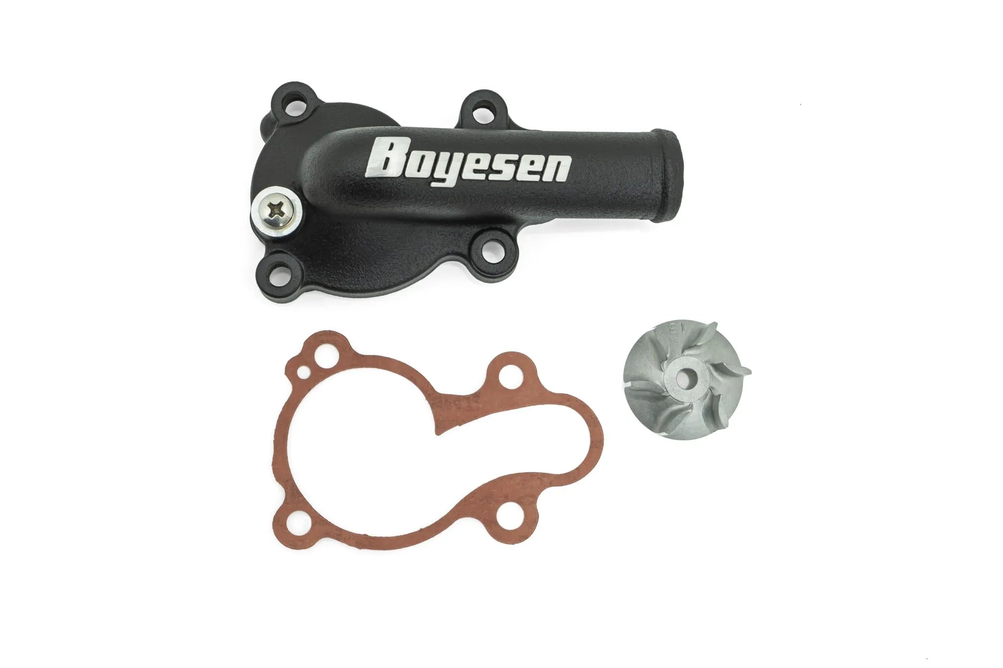 Boyesen Supercooler Water Pump Cover & Impeller Kit - Black