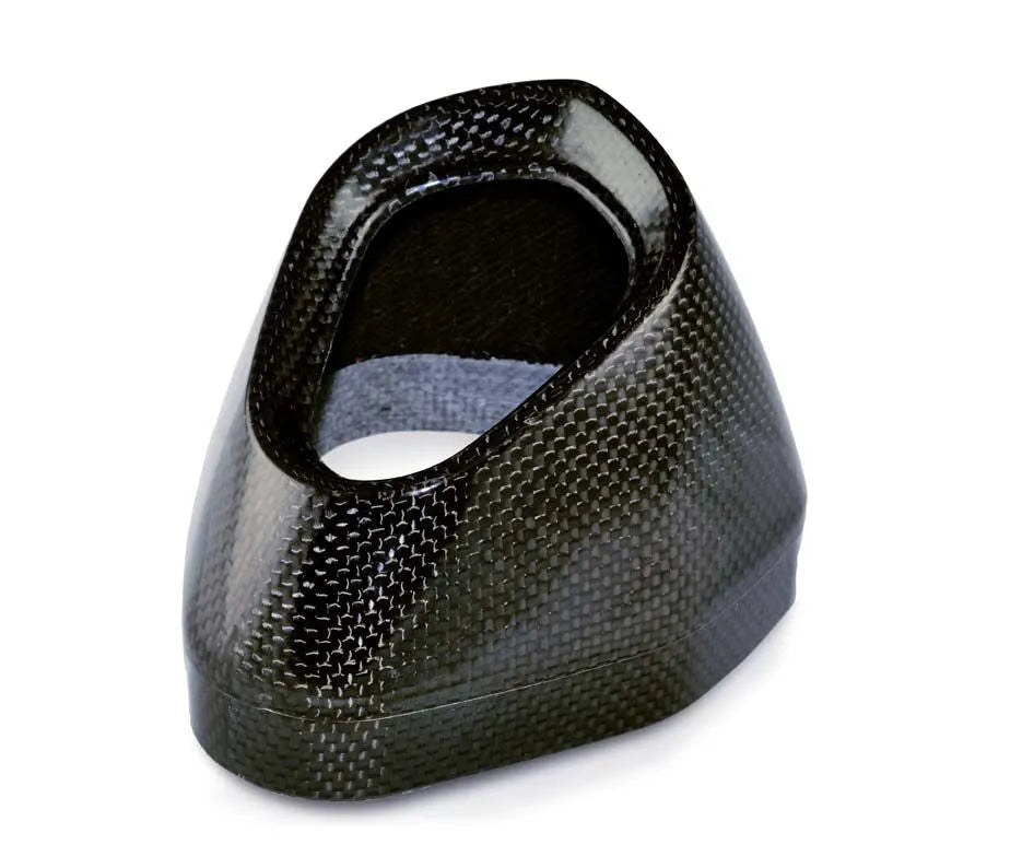 Akrapovic V-ec323 Muffler End Cap In Carbon Fiber