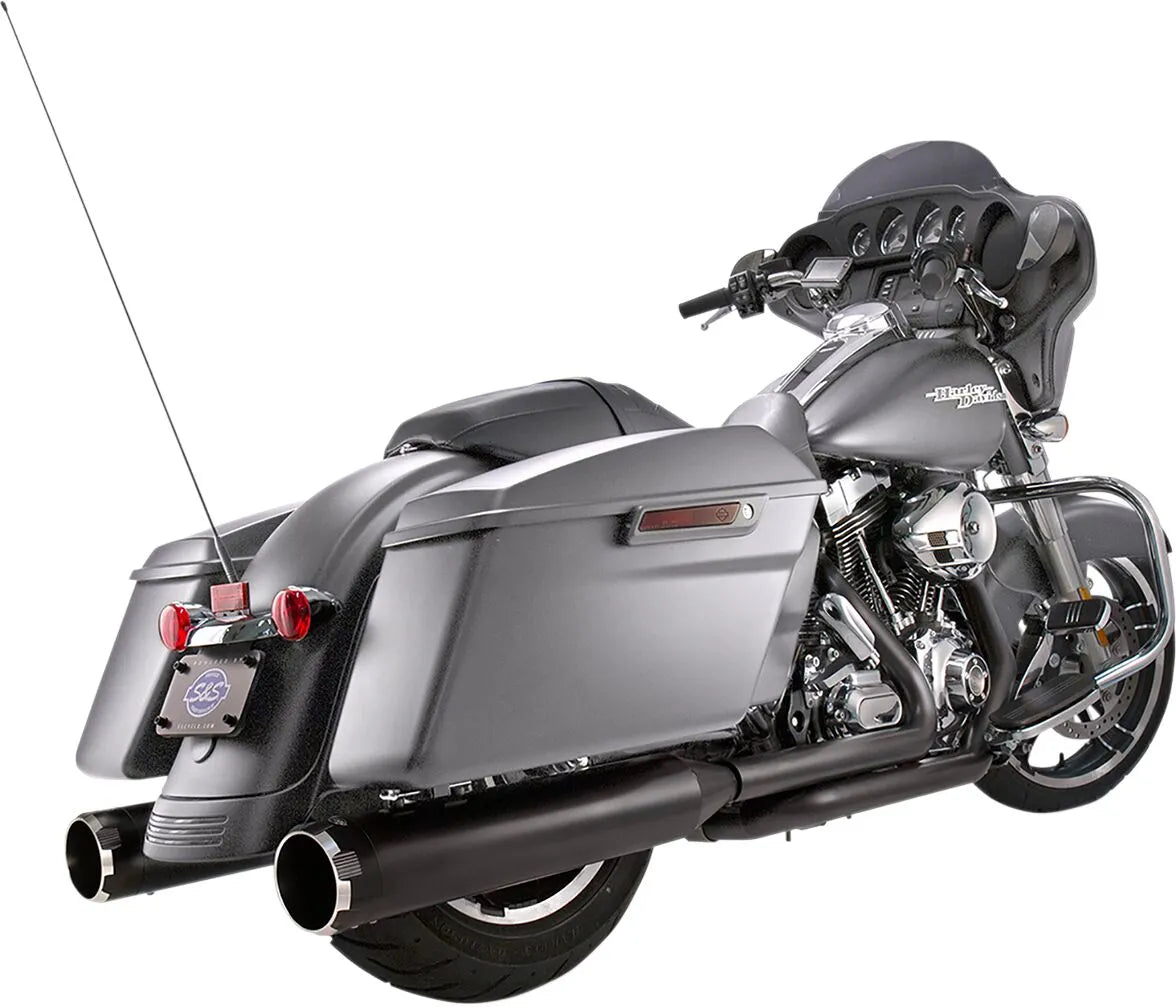 S&s Cycle Mk45 Slip-on Lyddæmpere Til Harley Davidson - ECE Godkendt Til Vej