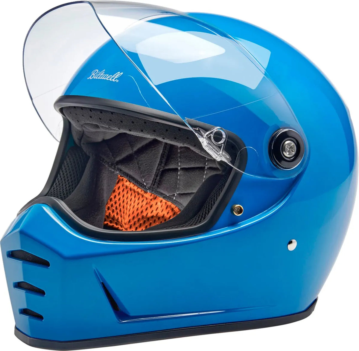 Biltwell Lane Splitter Helmet Gloss Tahoe 22.06 Blue