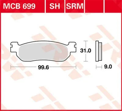 Trw All Round Sintered Metal Brake Pads - Front & Rear