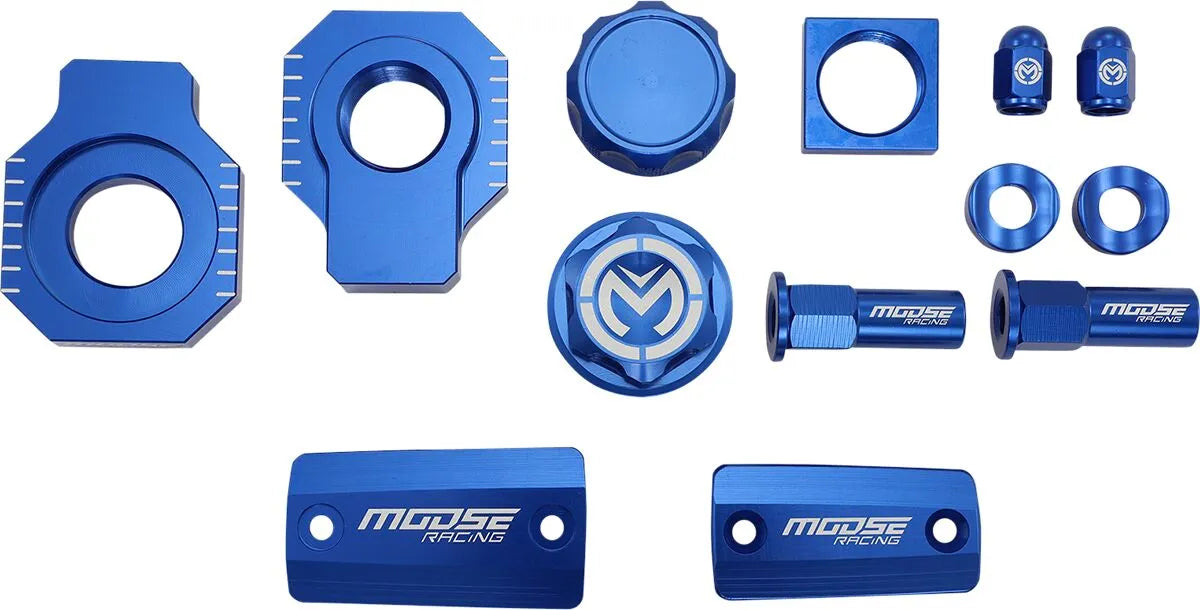 Moose Offroad Bling Pack Kit - Anodized Blue