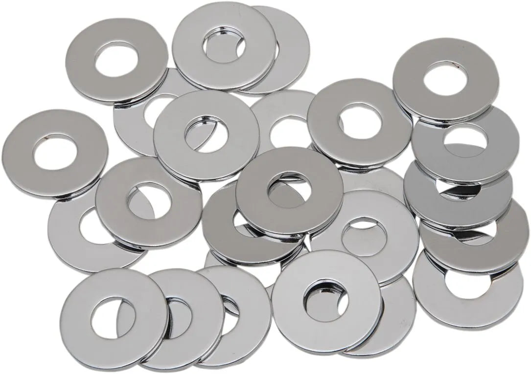 Drag Specialties USS Chrome Washers for Motorcycle