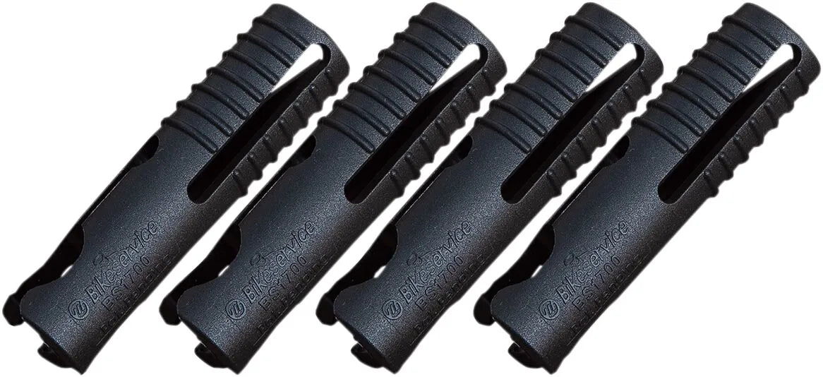 Bikeservice T-Handle Speed Ring Set Black 12.7mm ID 4PC
