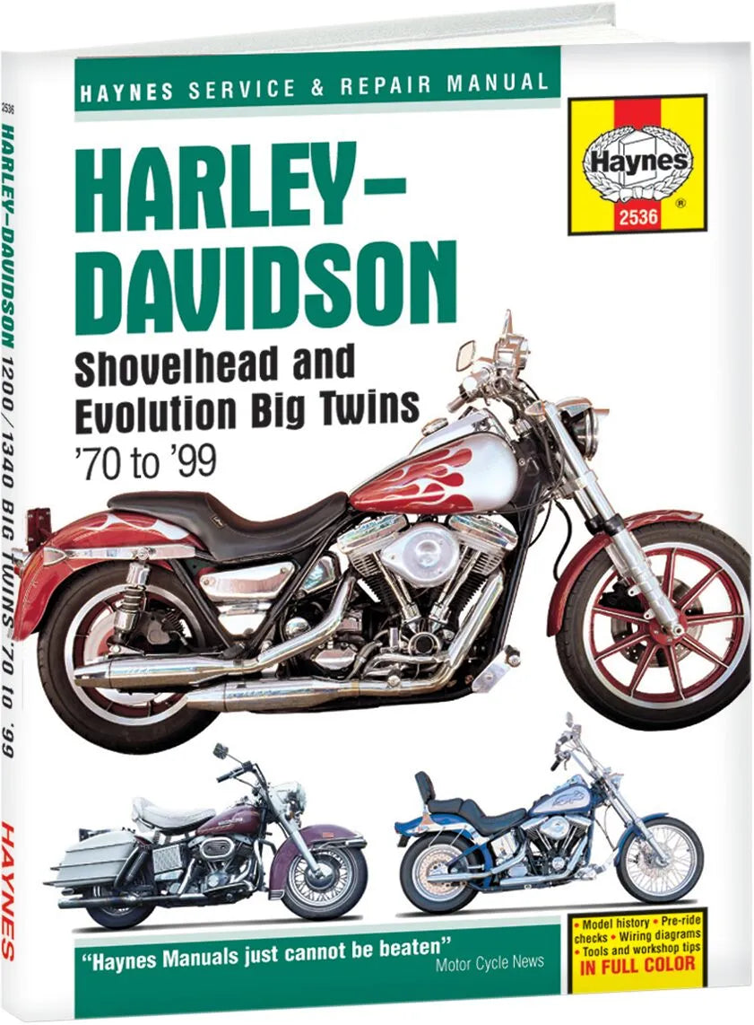 Haynes Big Twins Repair Manual 70-99 for Harley Davidson