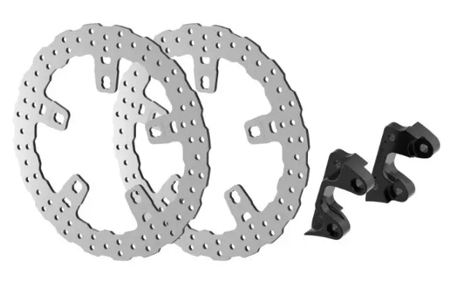 Rick's Motorcycles Wave Bremse Rotor Kit Til Oem Udskiftning - Foran