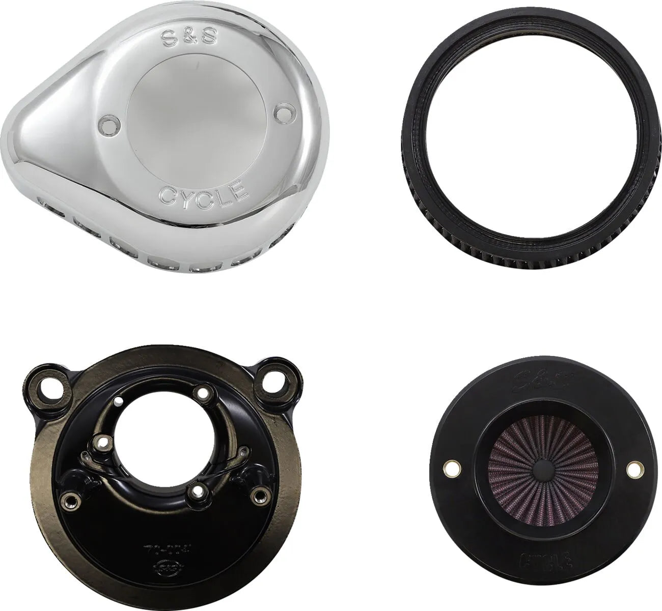 S&s Cycle Air Stinger Stealth Air Cleaner Kit