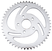 Zodiac "swirled" Rear Sprockets with Chrome Finish – Final Drive